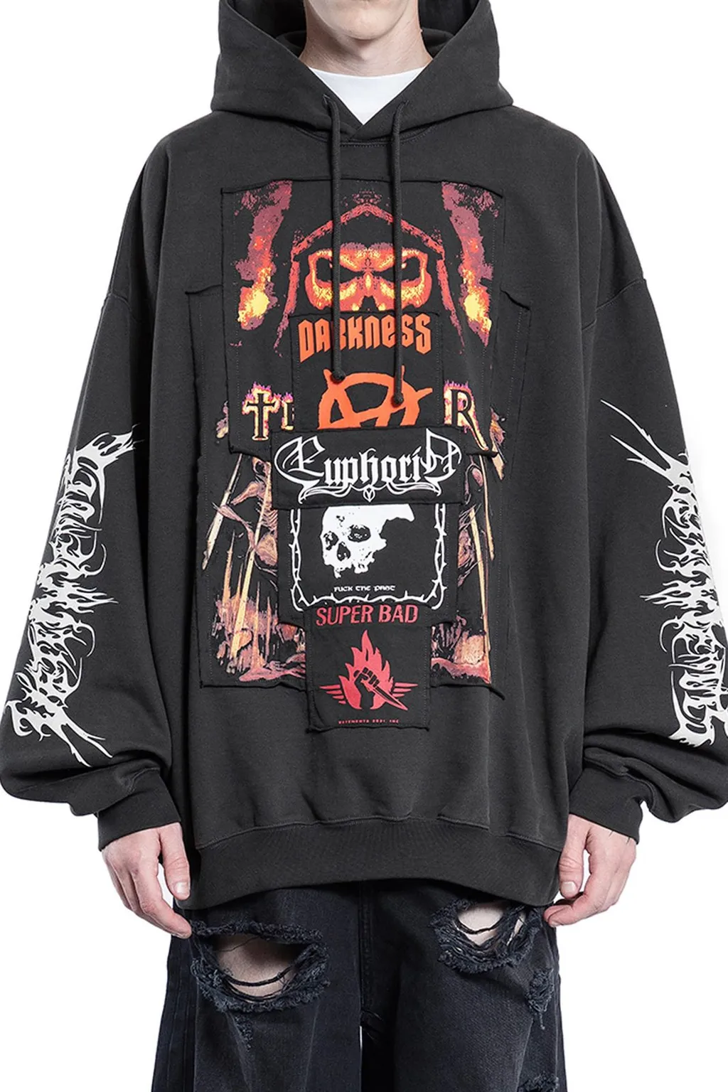 Graphic Print Hoodie