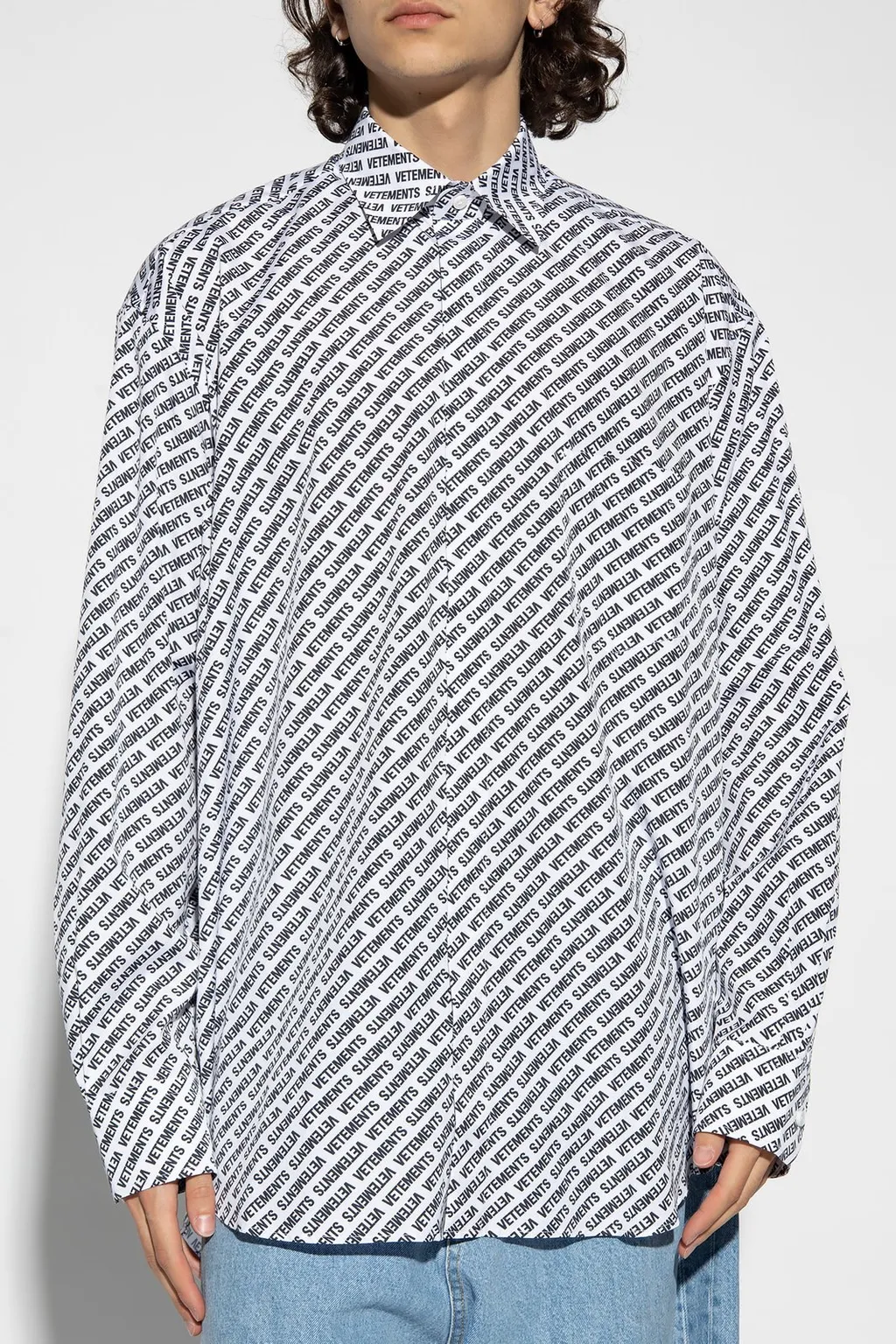 All-Over Logo Print Shirt