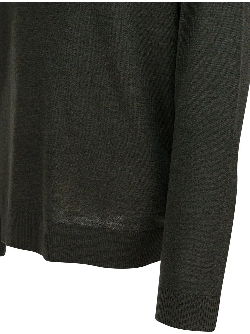 Merino Wool Polo Sweater