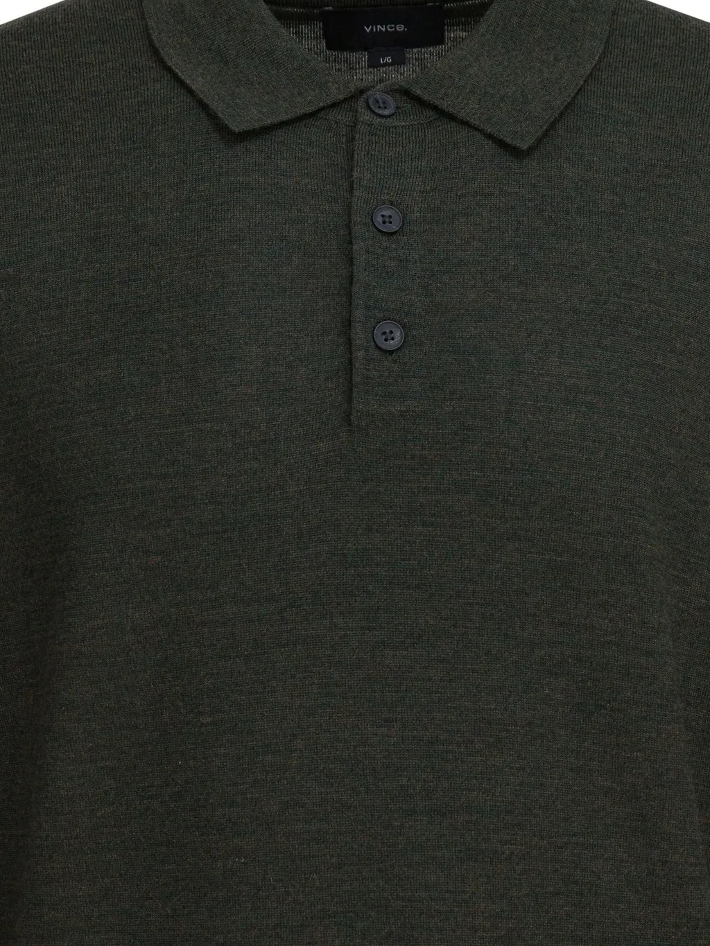 Merino Wool Polo Sweater