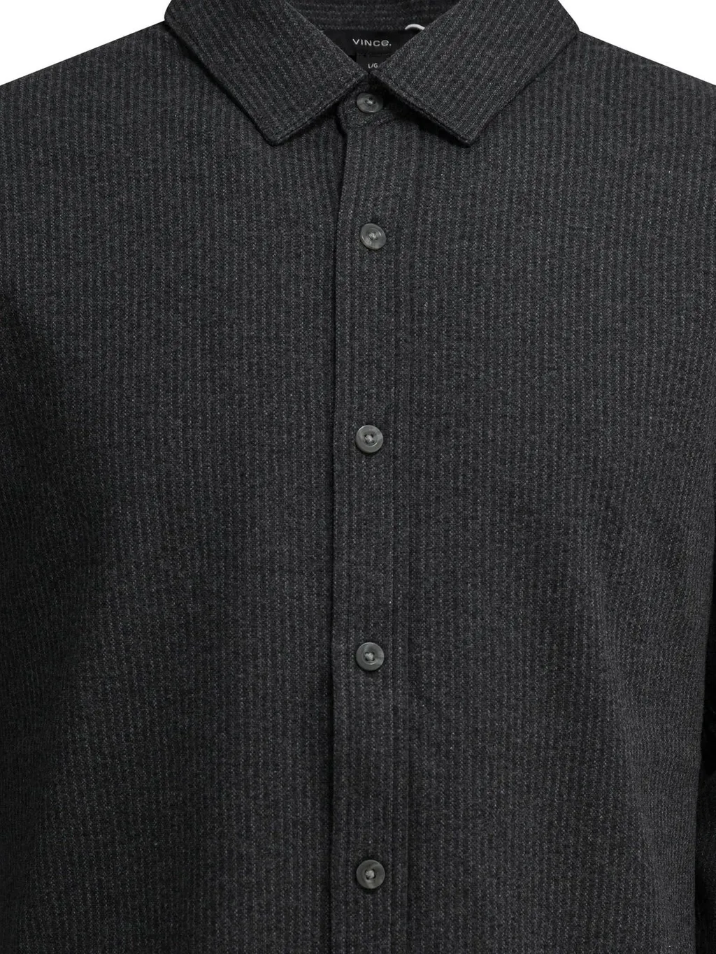 Textured Button-Up Shirt
