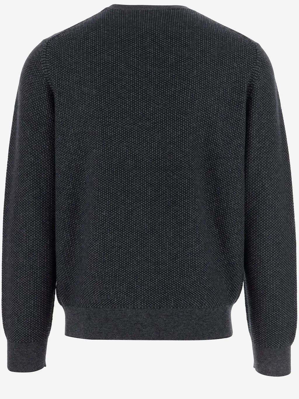 Textured Crewneck Sweater