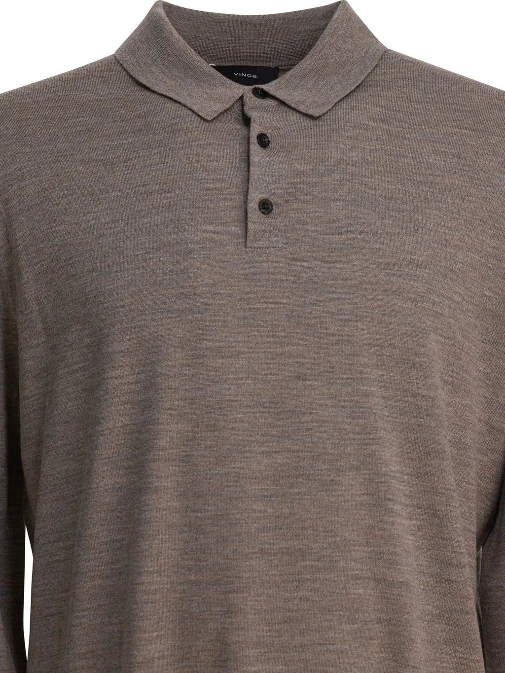 Merino Wool Polo Sweater