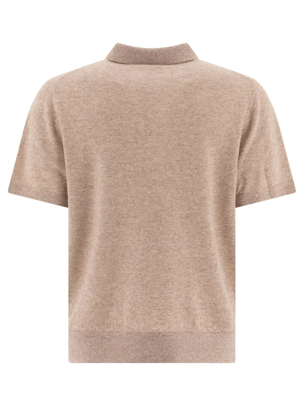 Short Sleeve Knitted Polo Shirt
