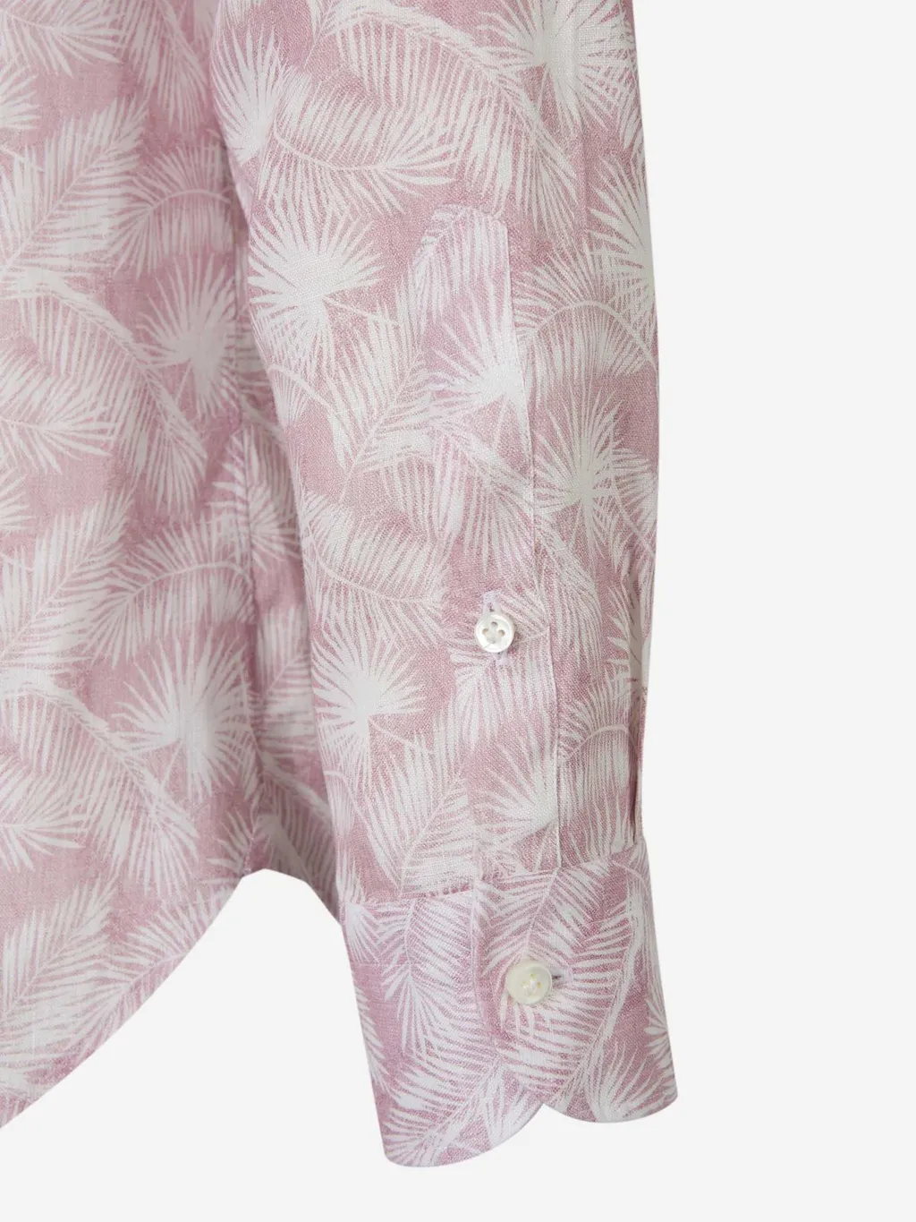 Palm Leaf Print Shirt