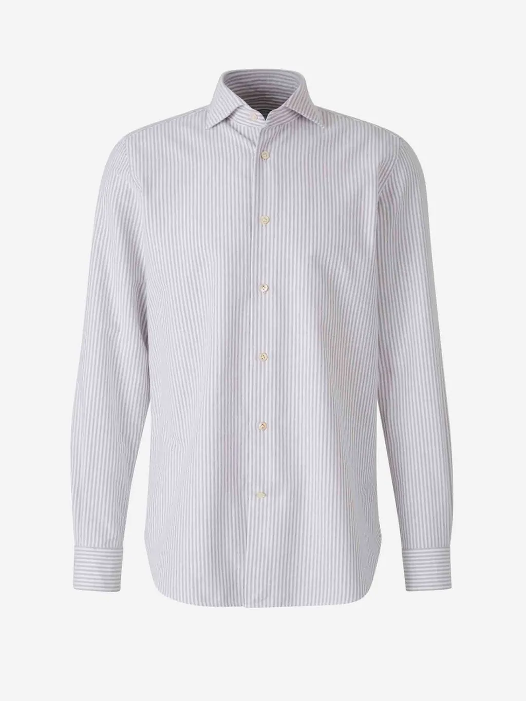 Striped Button-Down Shirt