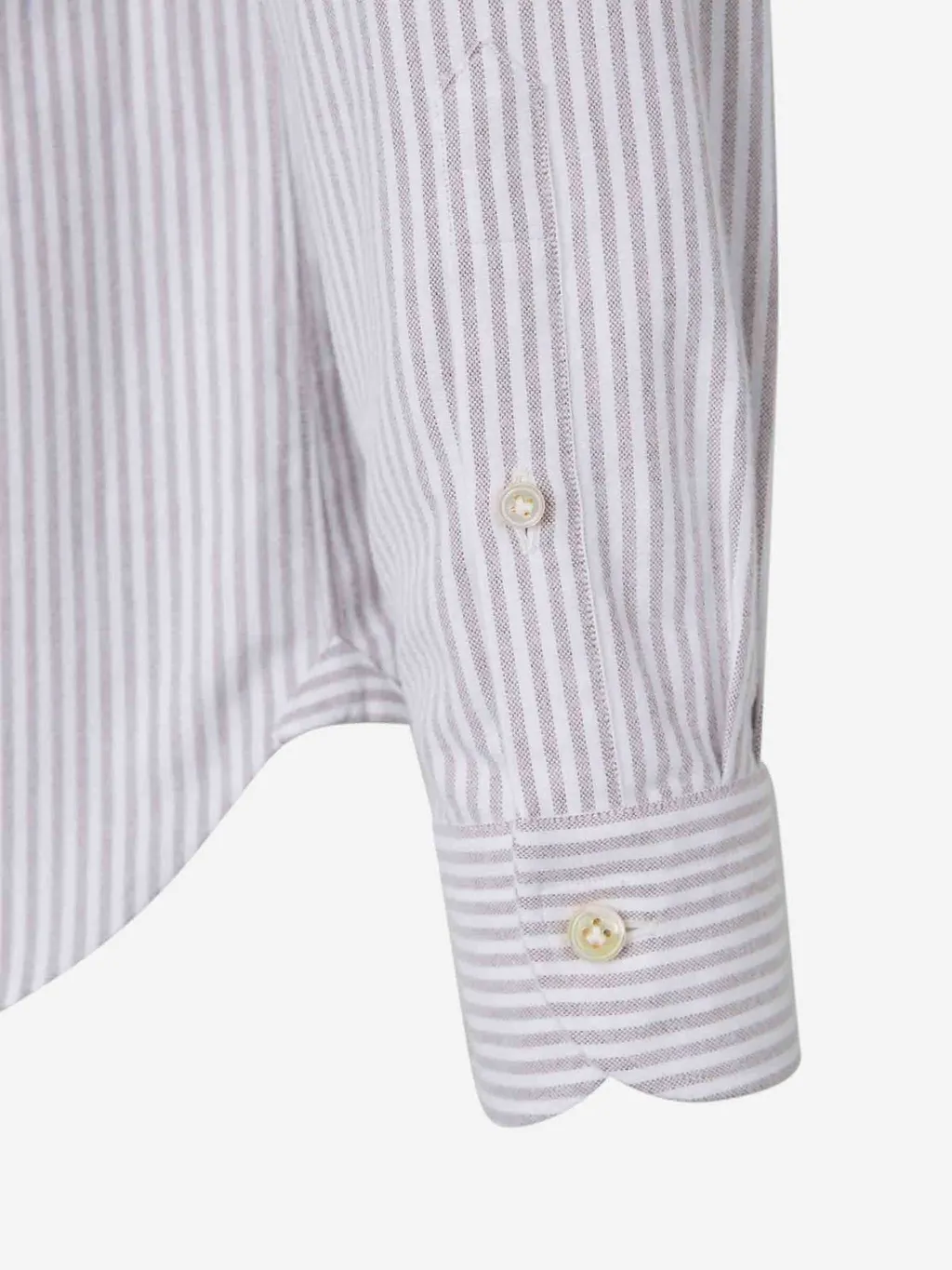 Striped Button-Down Shirt