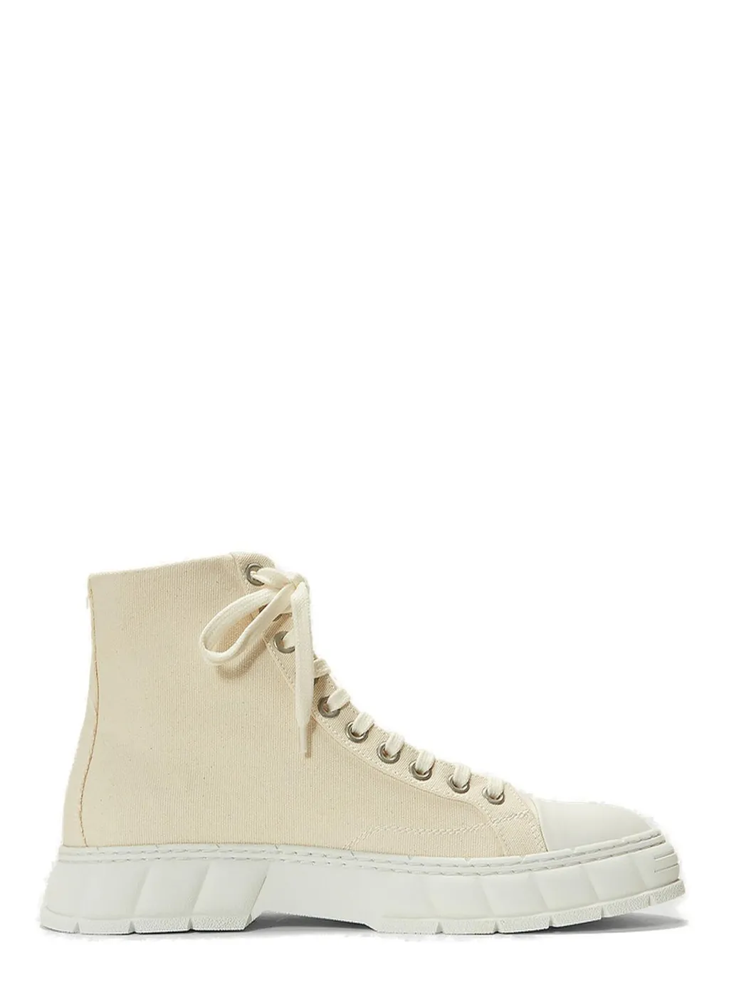 High-Top Canvas Sneakers