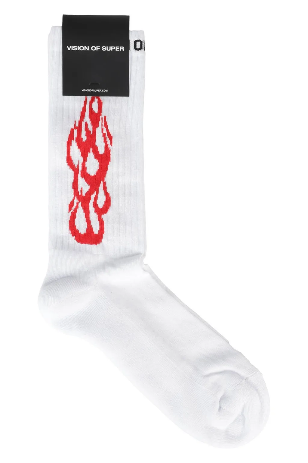 Socks With Flame Print