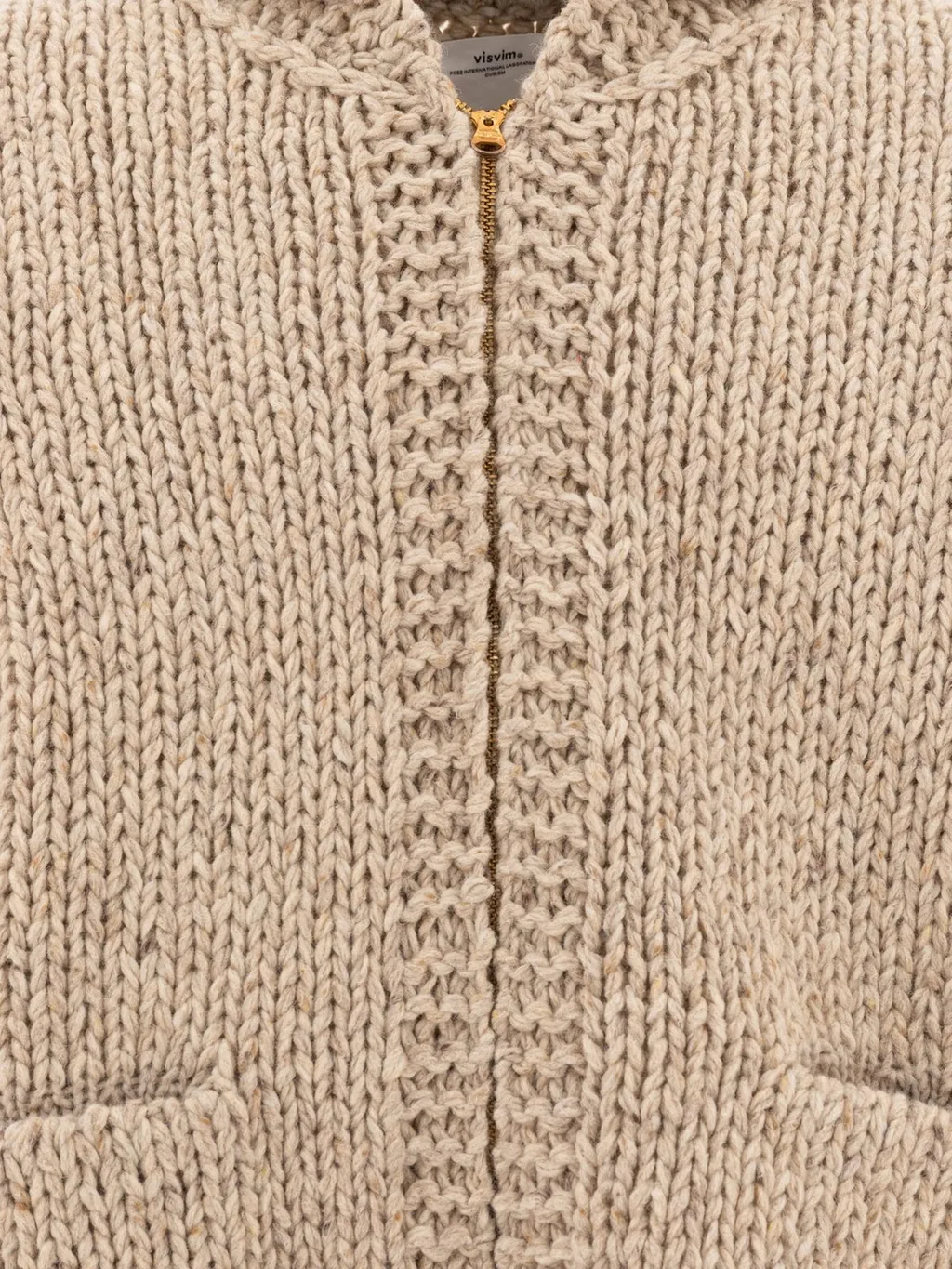 Chunky Knit Zip-Up Cardigan