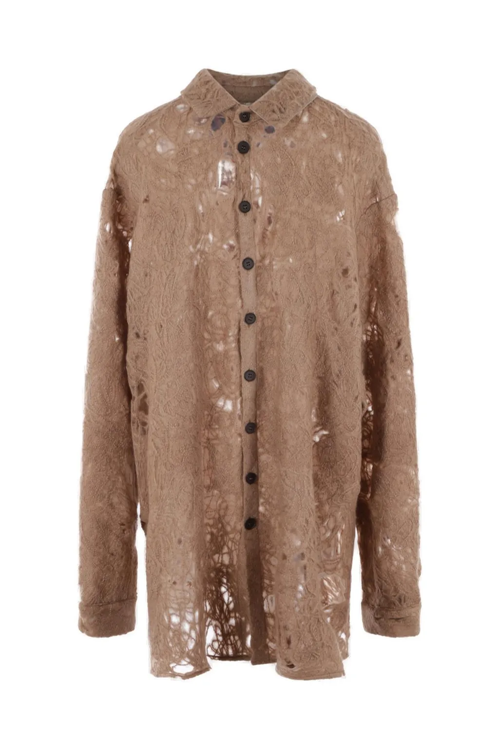 Distressed Lace Shirt