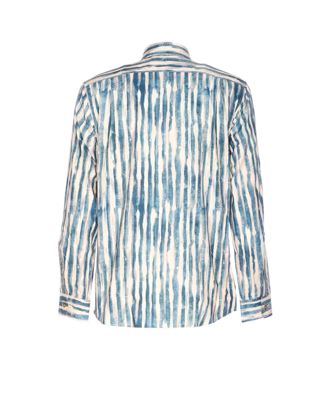 Striped Button-Up Shirt