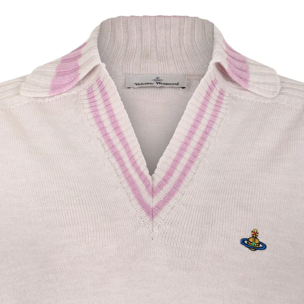 Sleeveless Knit Polo