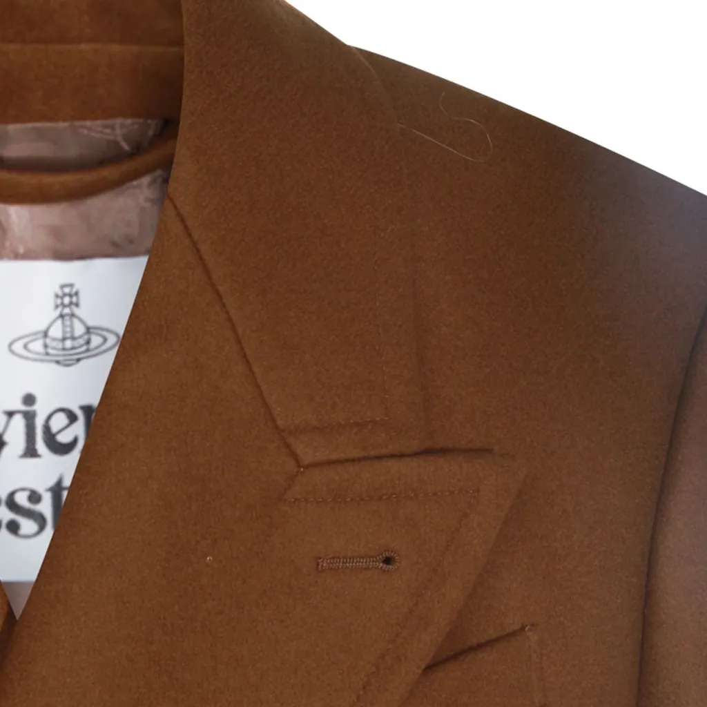 Double-Breasted Wool Coat