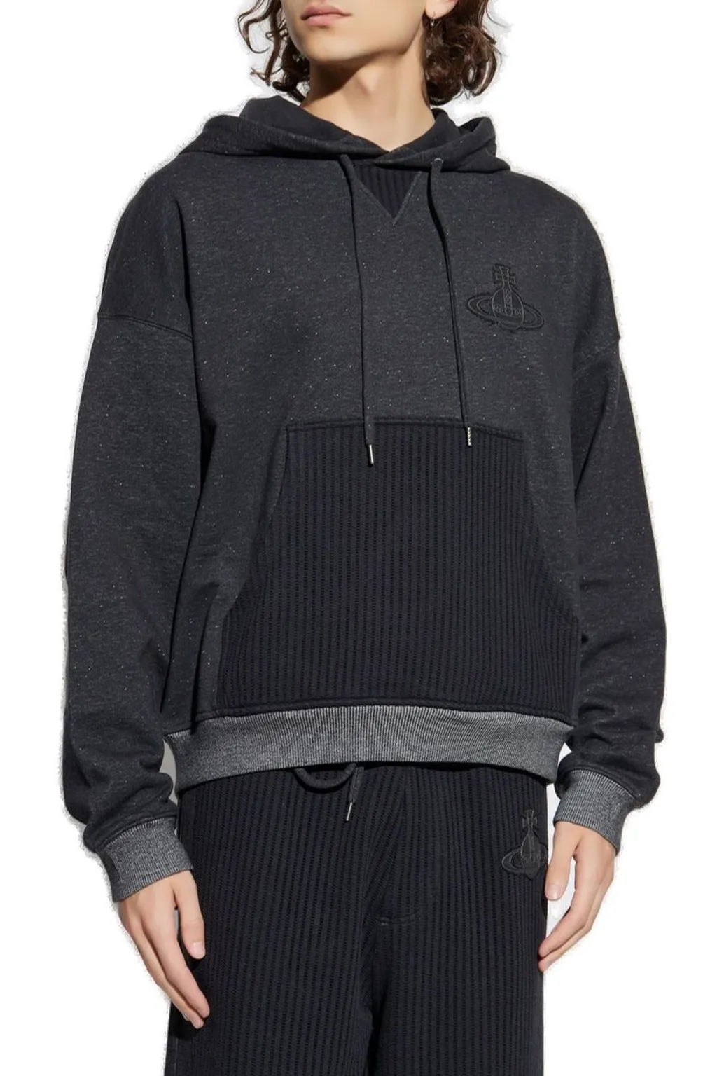 Hoodie With Embroidered Orb Logo