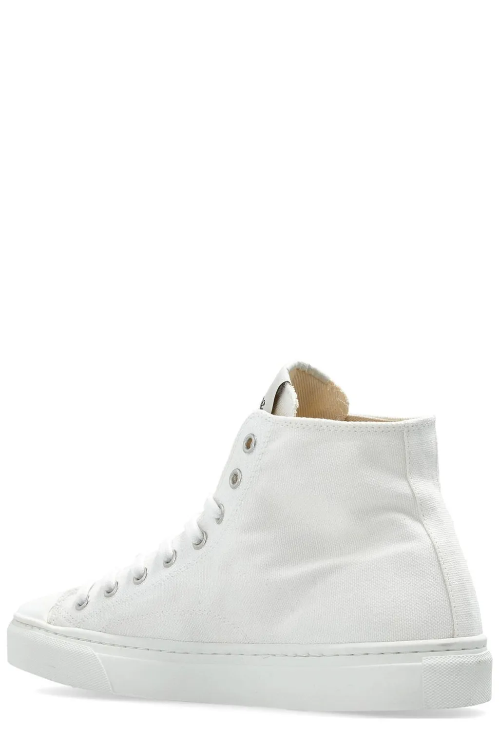 High-Top Sneakers With Orb Print