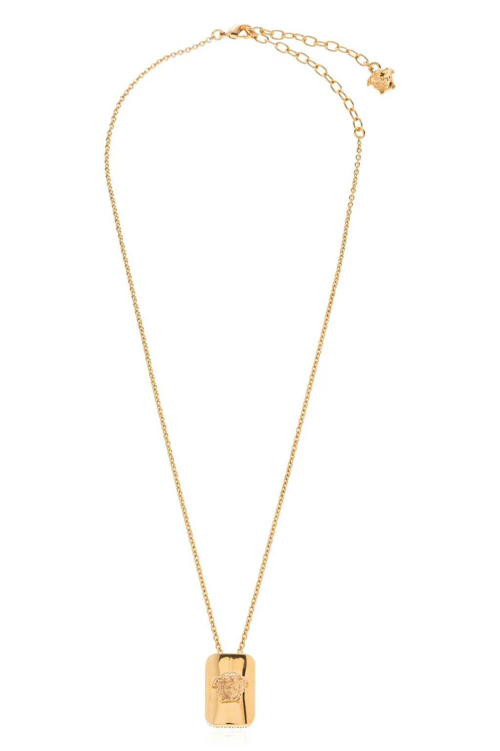 Medusa Tag Necklace