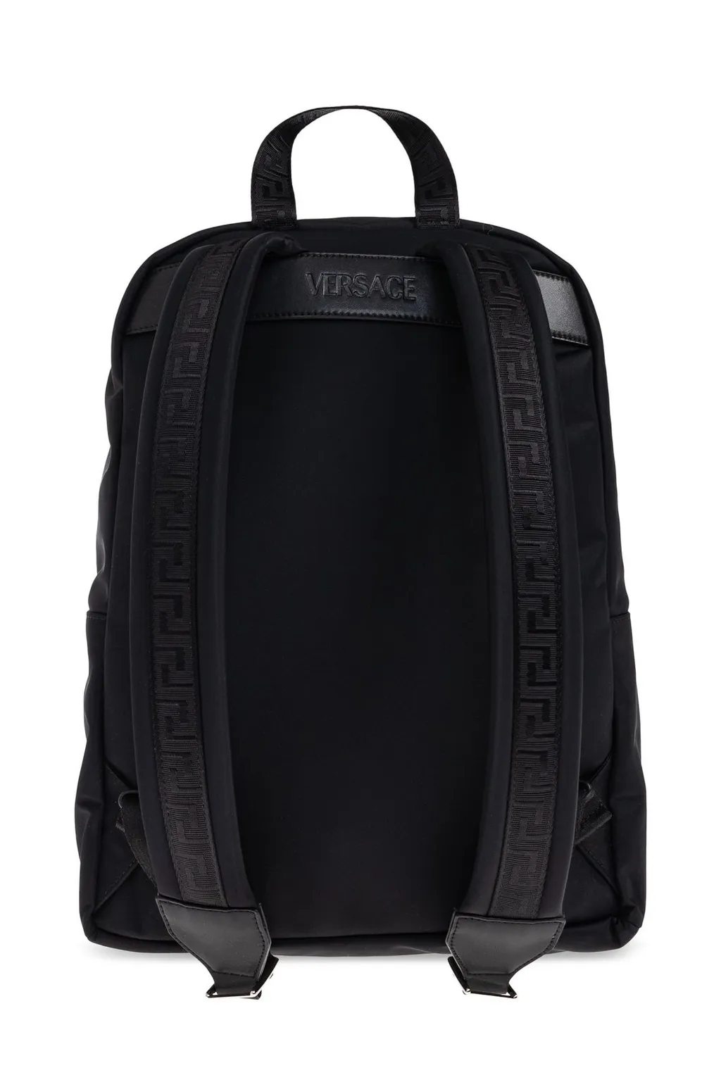 Backpack With Medusa And Logo