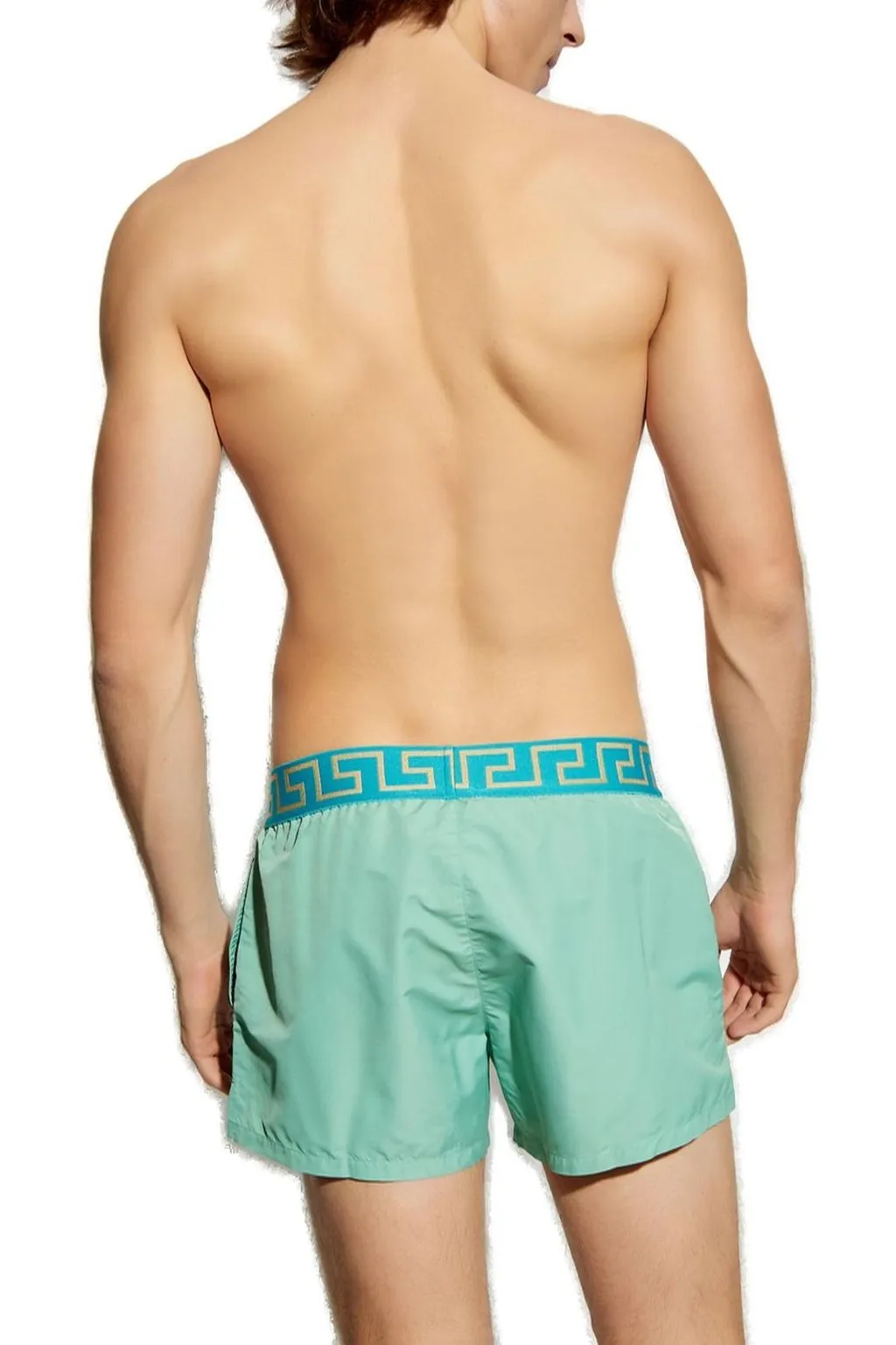 Medusa Print Swim Shorts