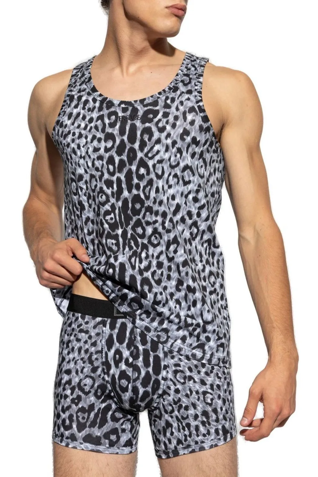 Leopard Print Tank Top