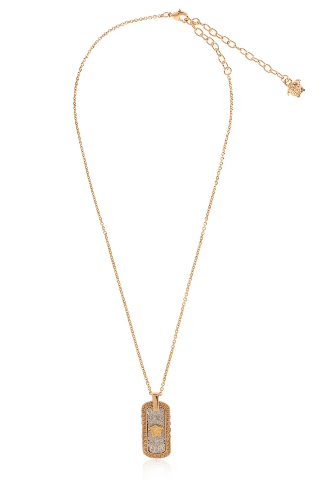 Medusa Tag Necklace