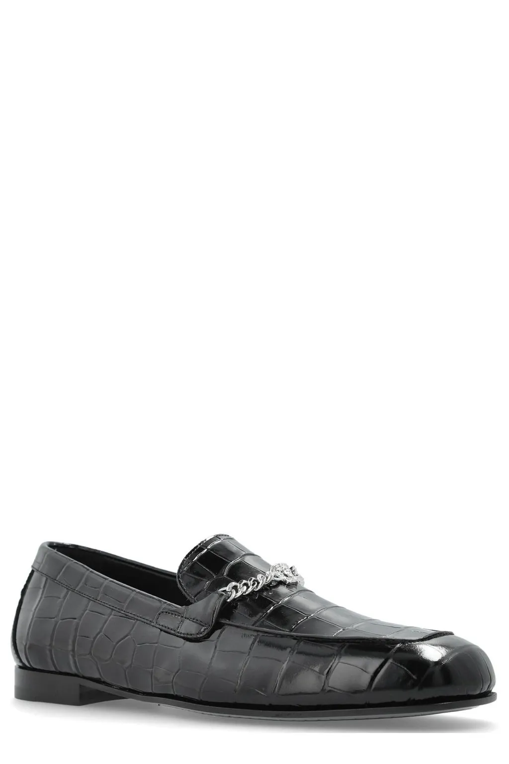 Loafers With Chain Detail