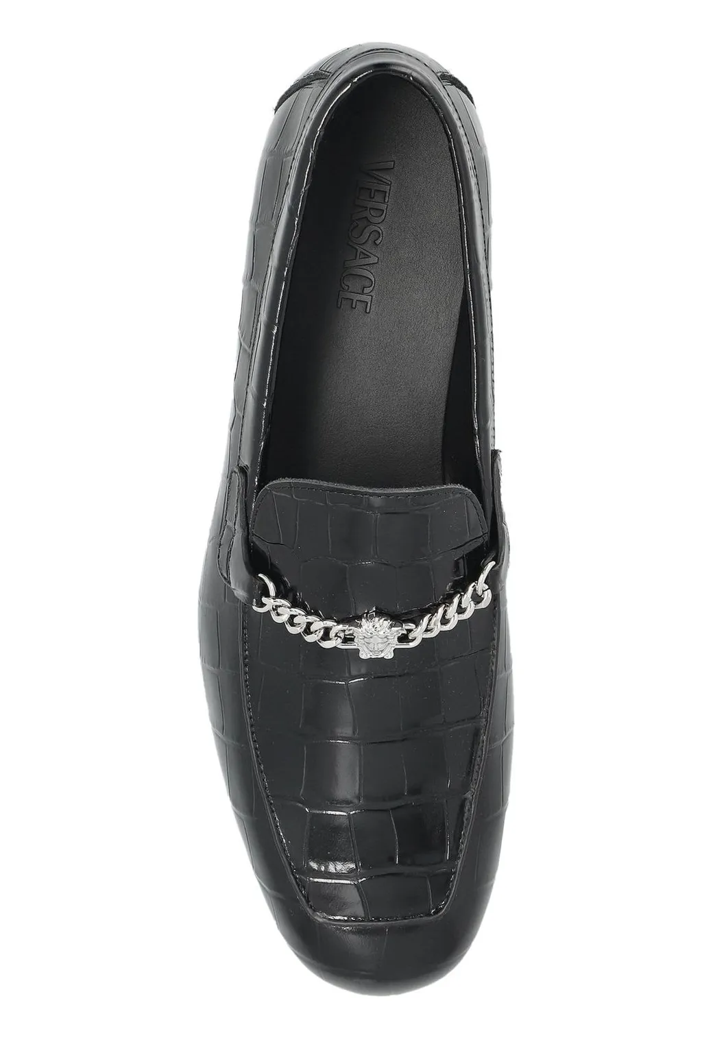 Loafers With Chain Detail