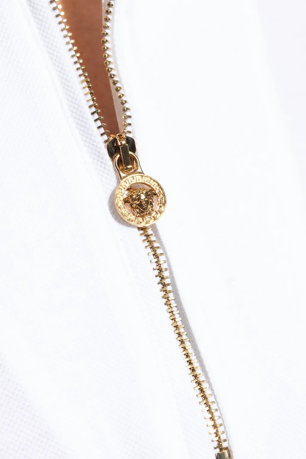 Medusa Zip Polo Shirt