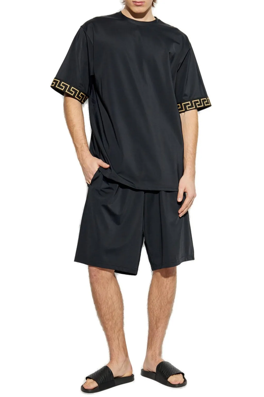 T-Shirt With Medusa '95 Print