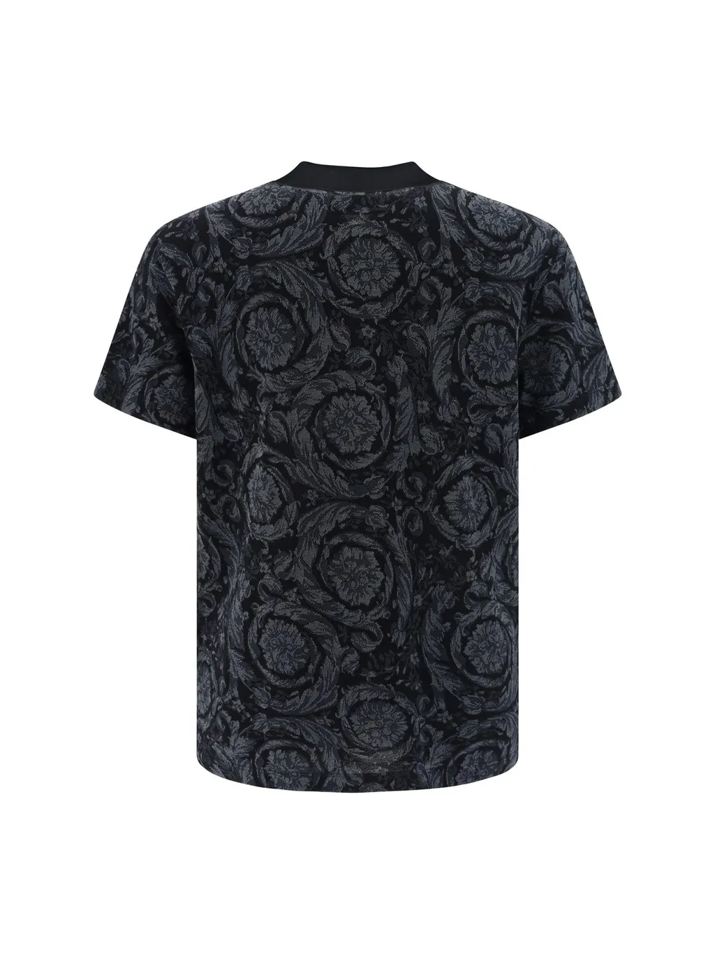 Baroque Print Polo Shirt