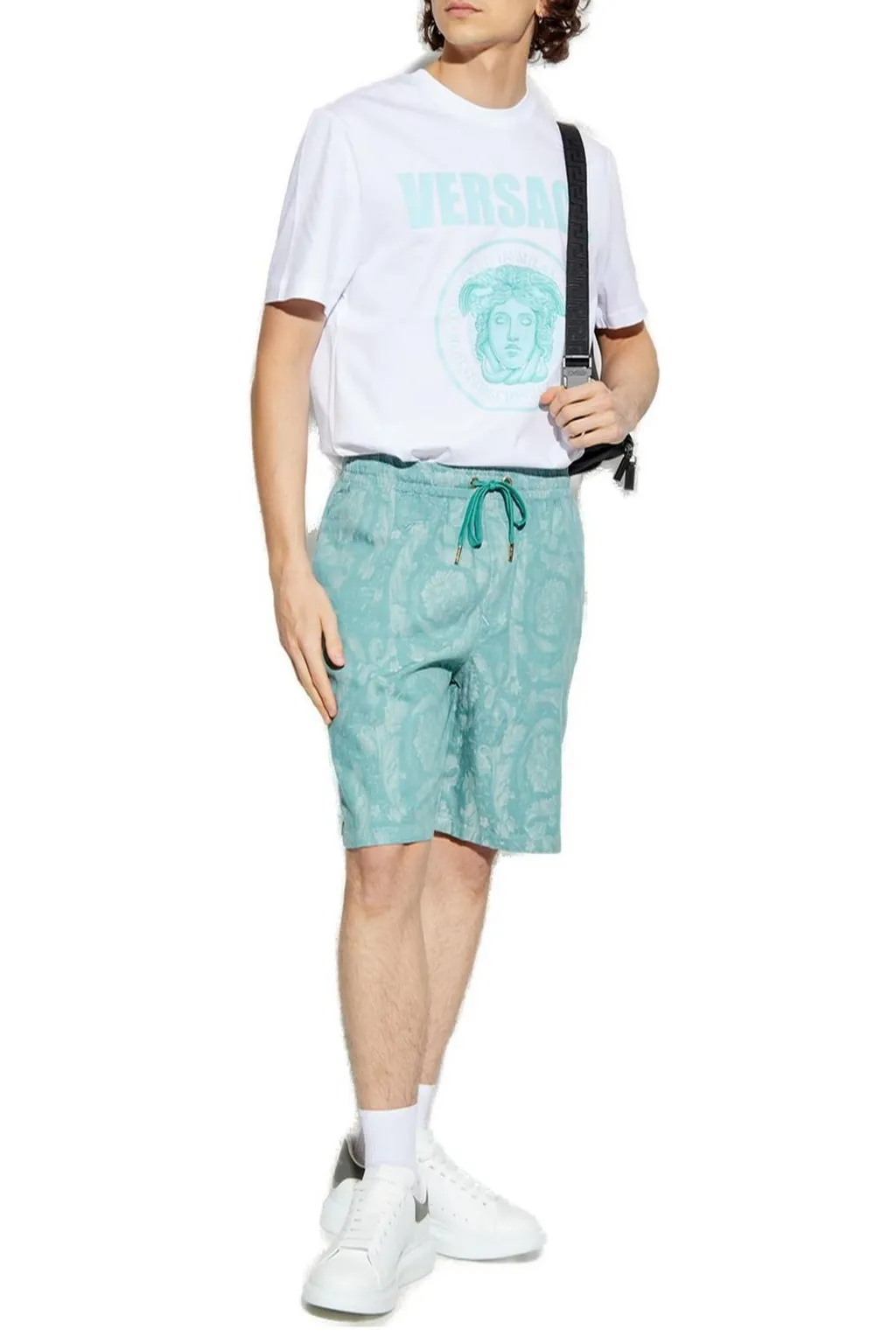 Baroque Print Swim Shorts