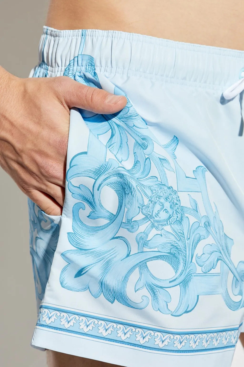 Barocco Print Swim Shorts