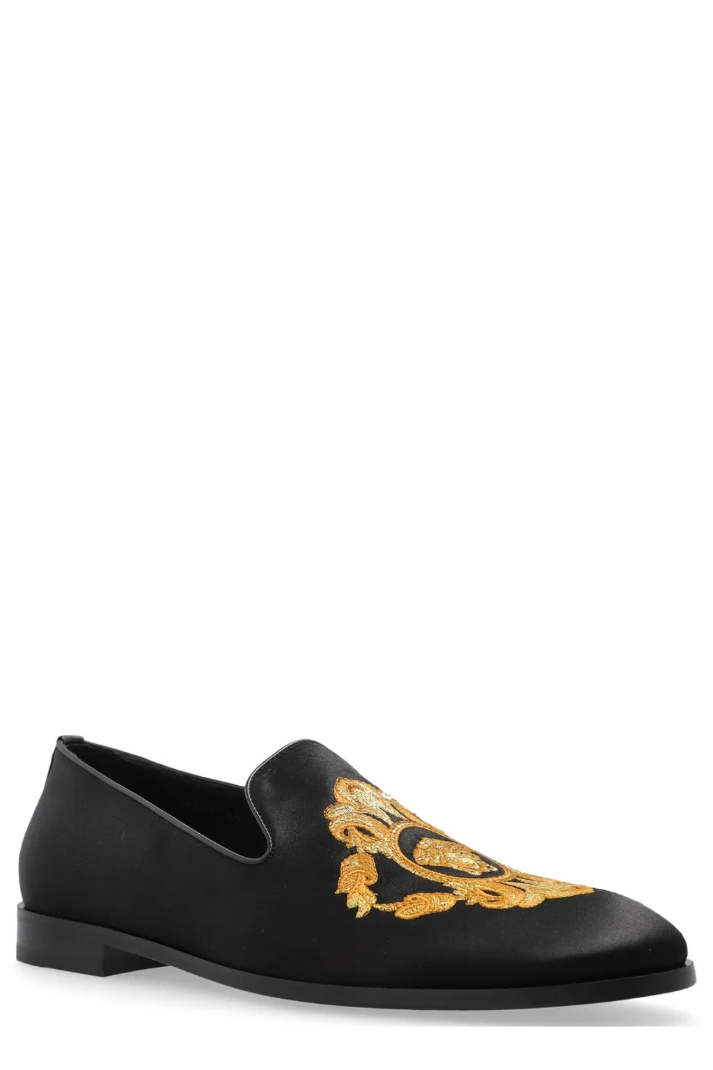 Loafers With Embroidery