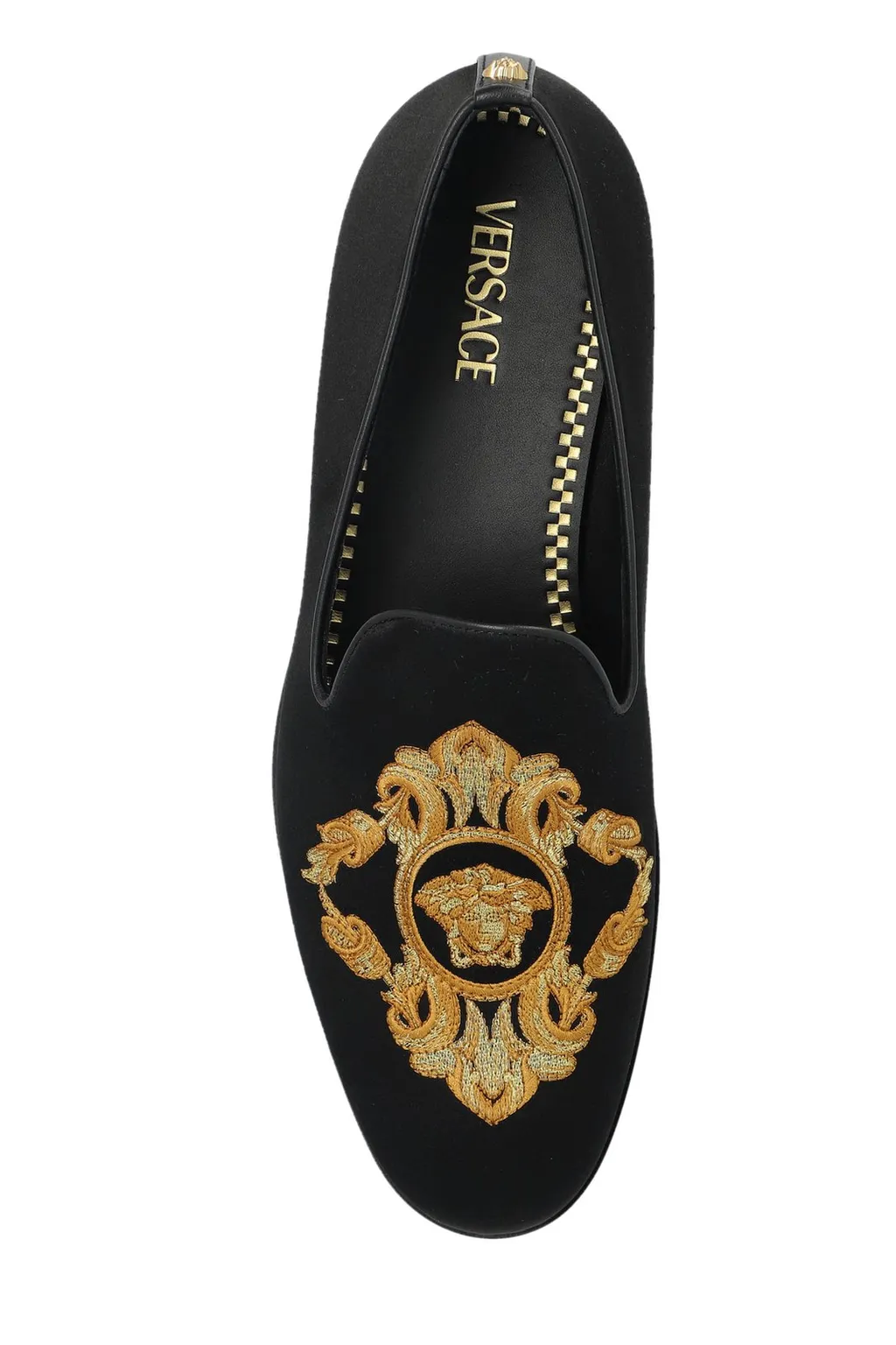 Loafers With Embroidery