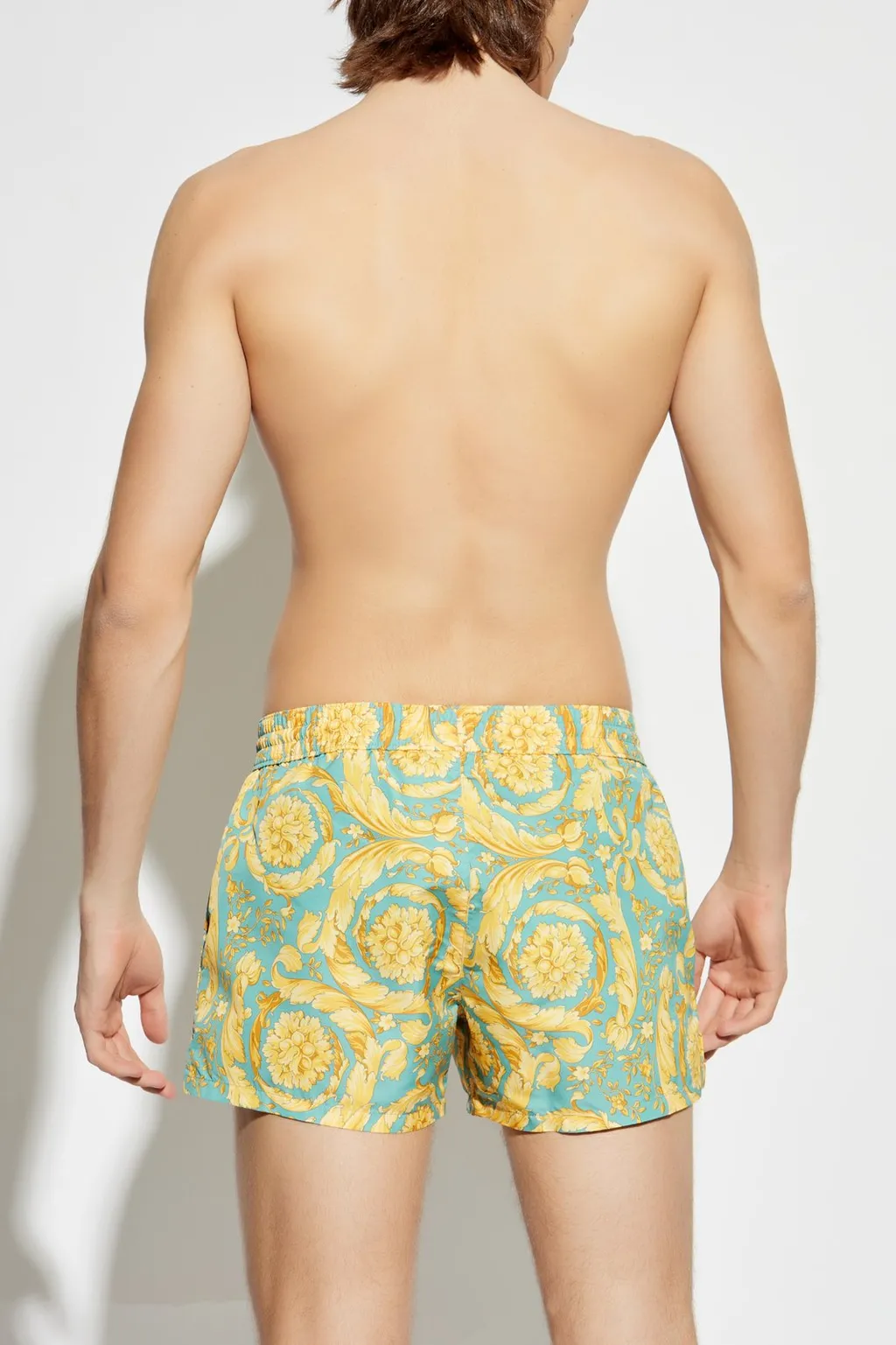Baroque Print Swim Shorts