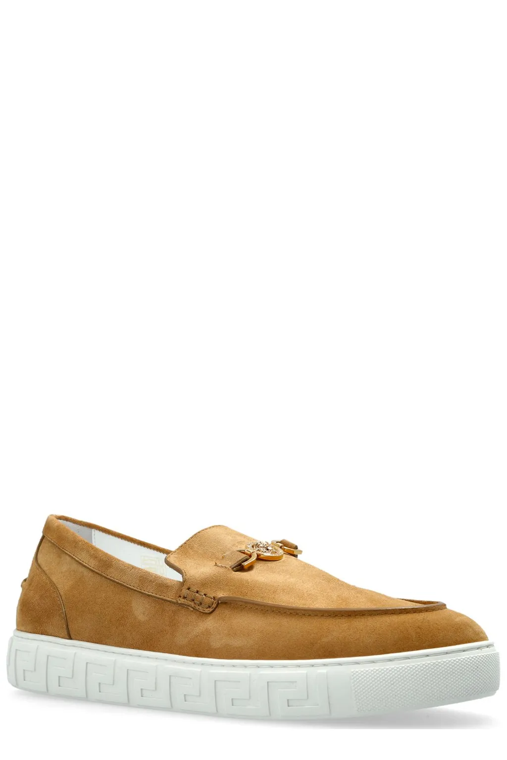 Loafers With Medusa Buckle