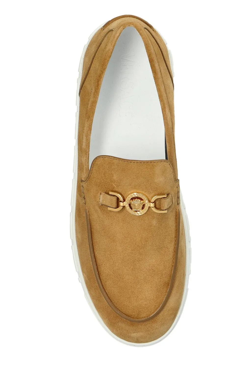 Loafers With Medusa Buckle