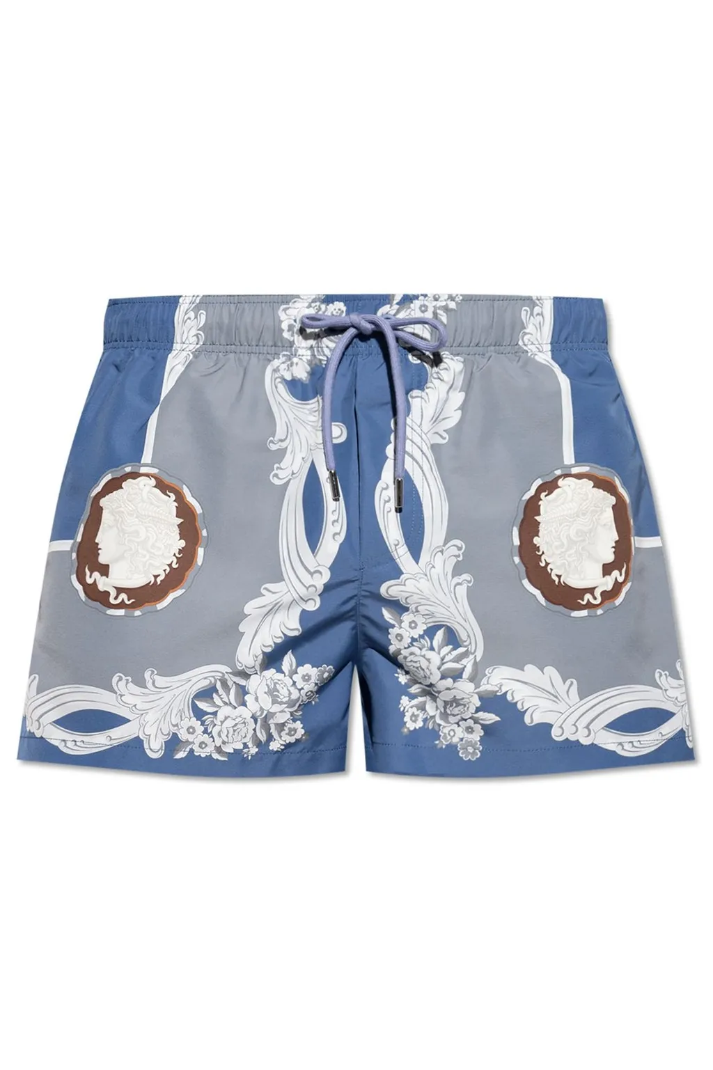 Medusa Print Swim Shorts