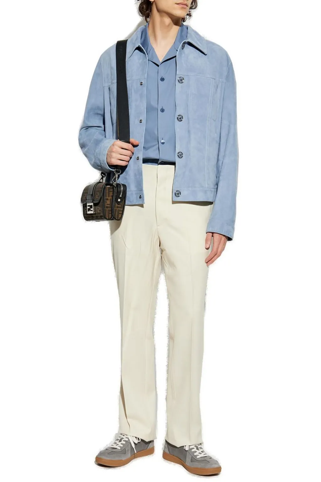 Suede Trucker Jacket