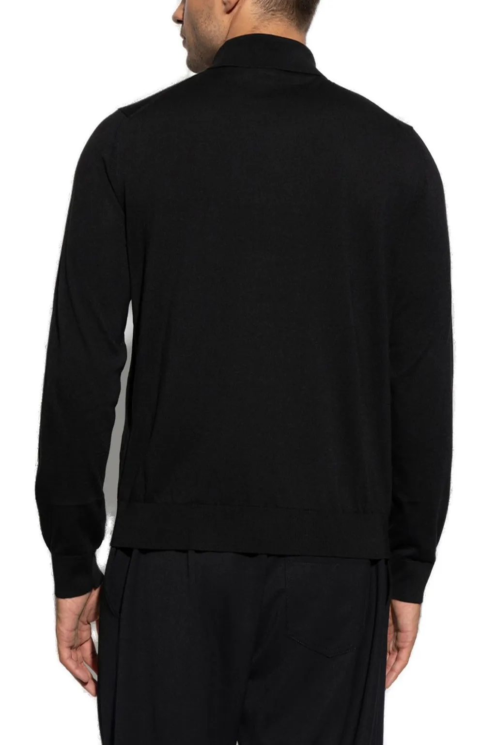 Long-Sleeved Polo Shirt