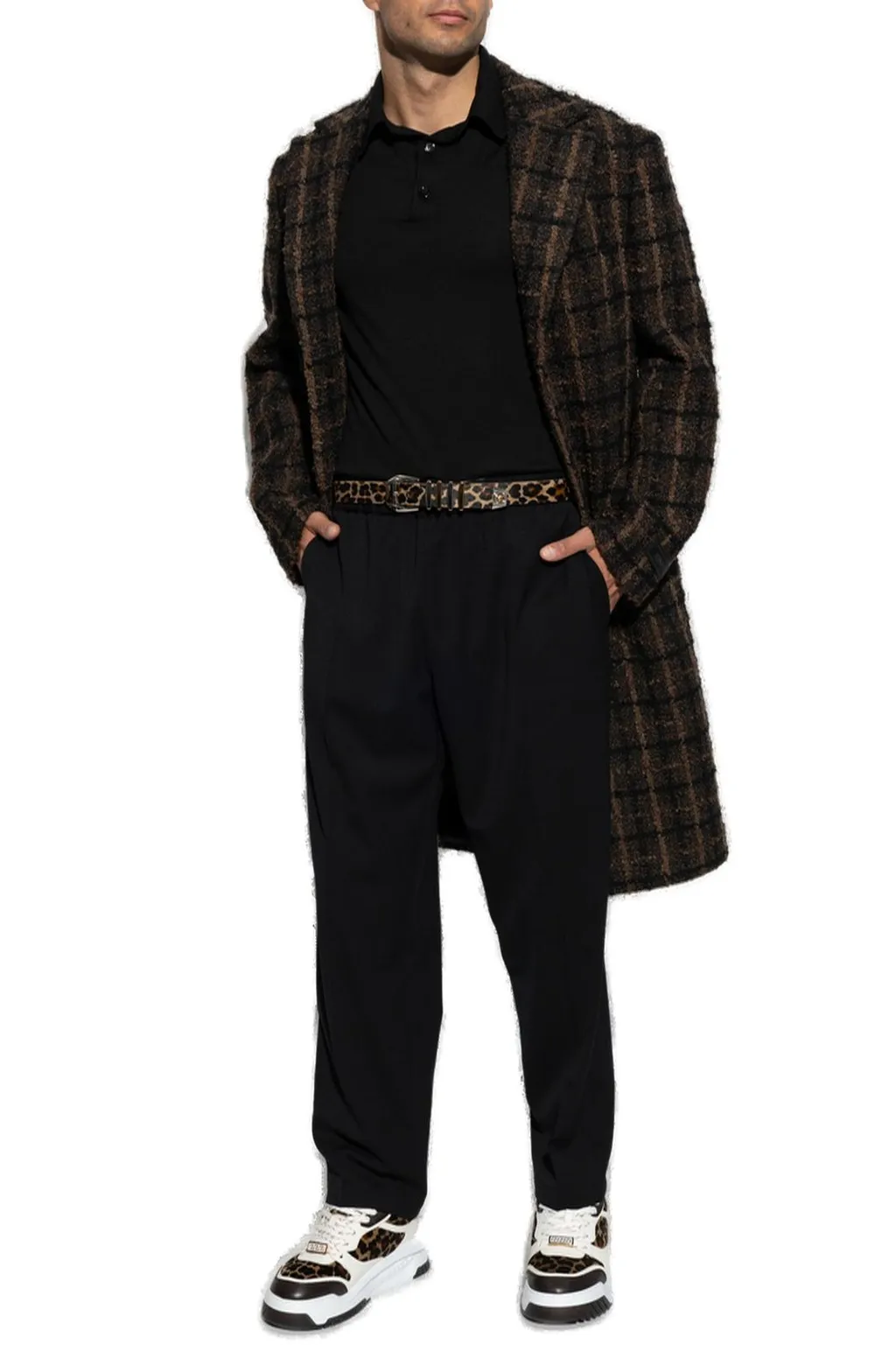 Long-Sleeved Polo Shirt