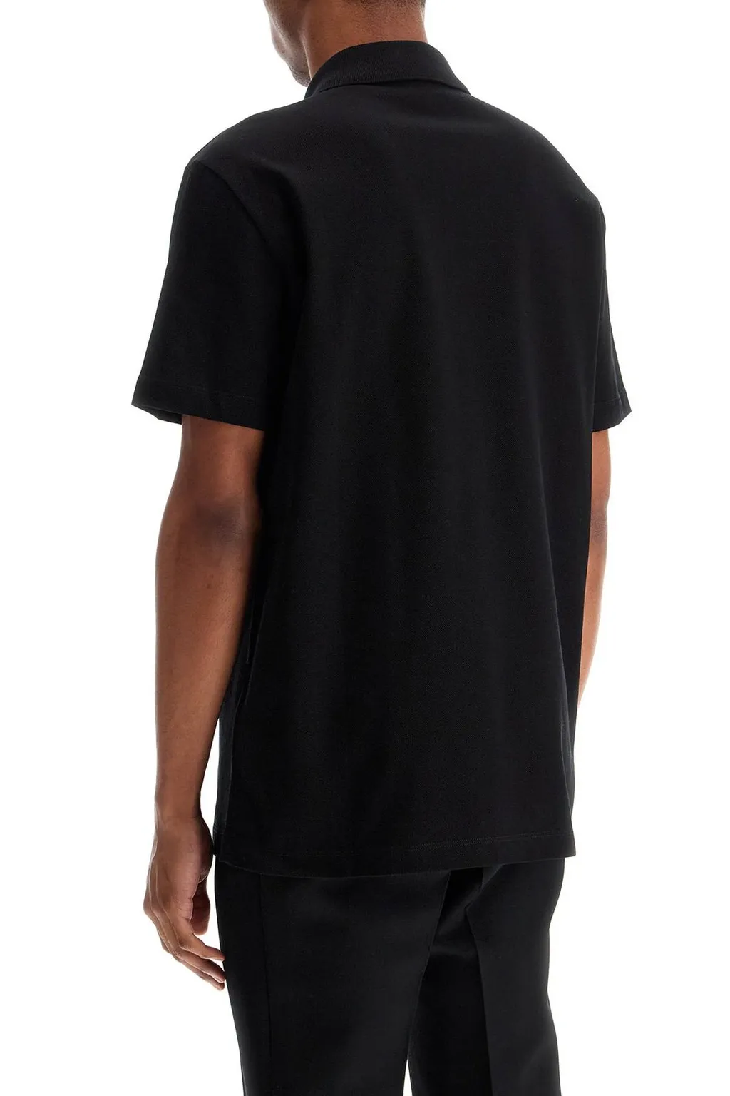 Medusa Print Polo Shirt