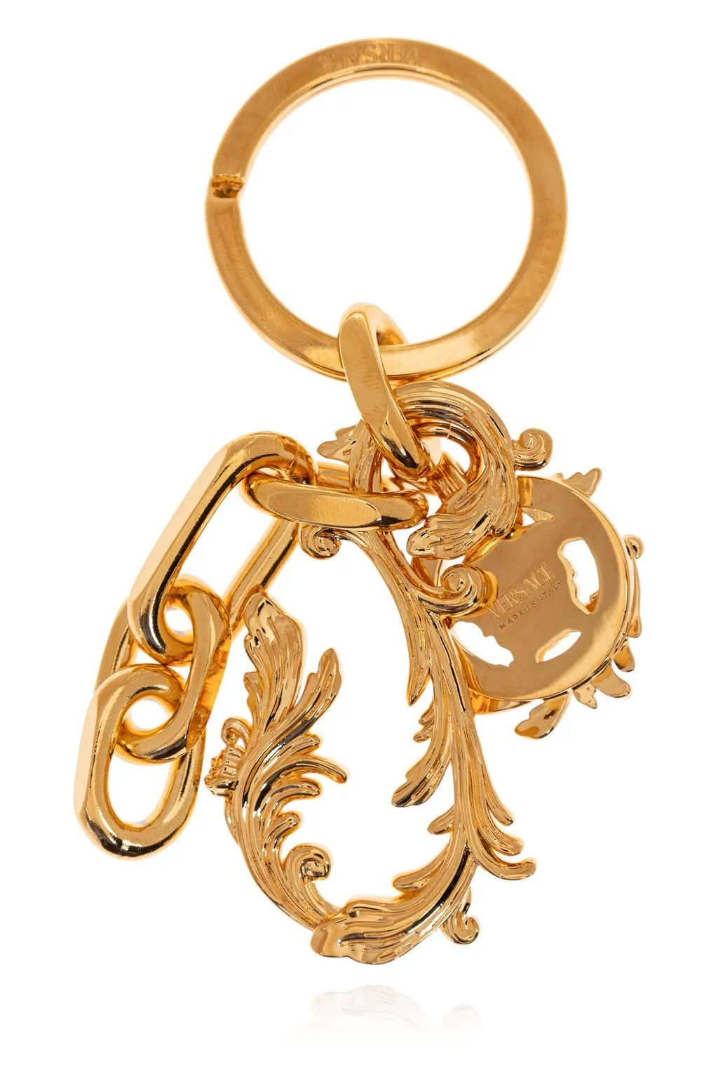 Medusa Charm Keychain