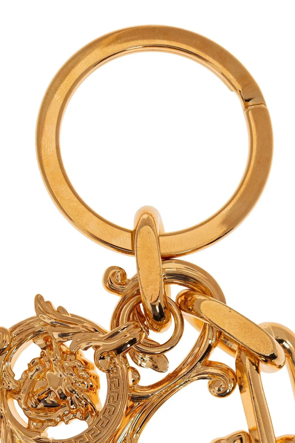 Medusa Charm Keychain