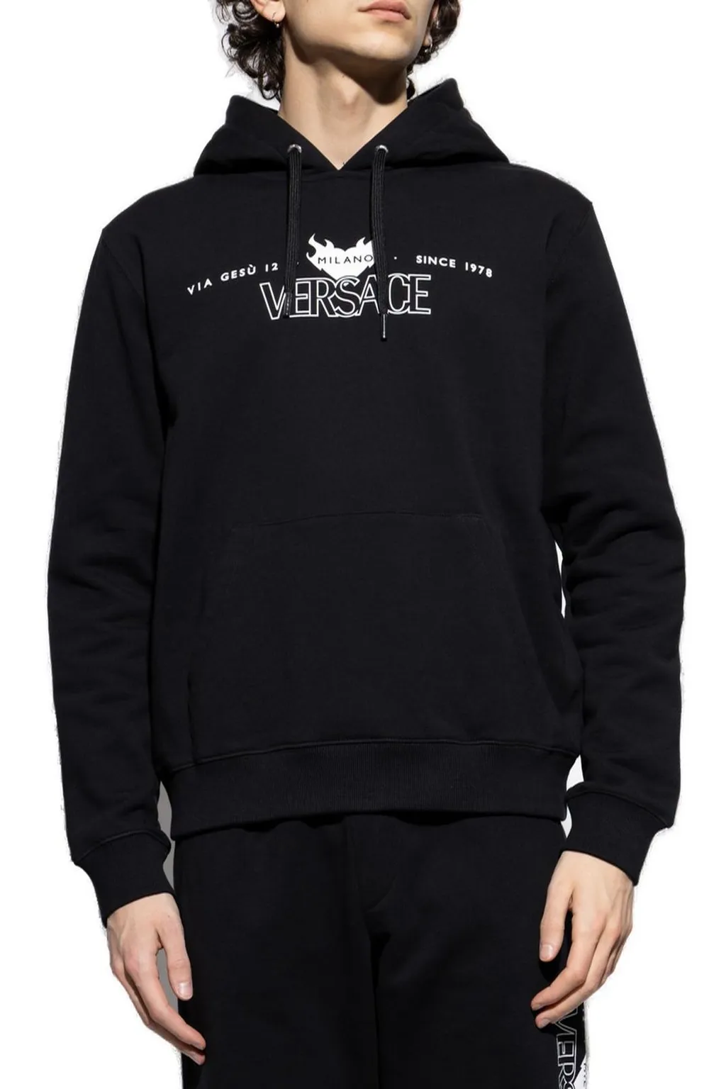 Hoodie With Logo Print
