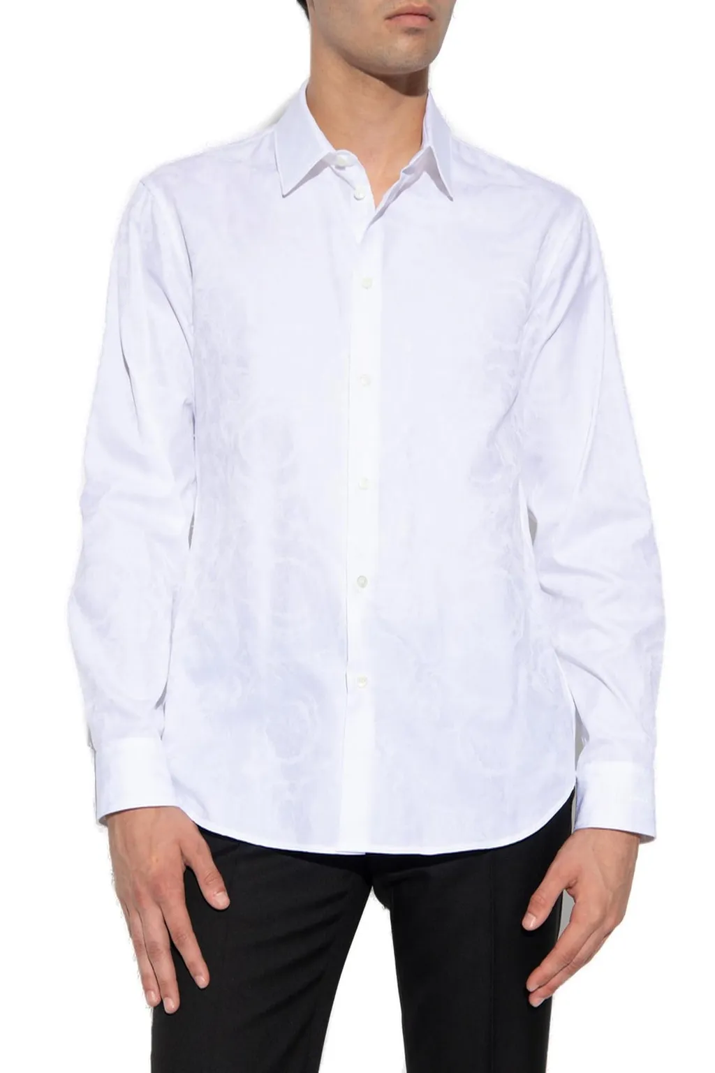 Logo Print Cotton Shirt