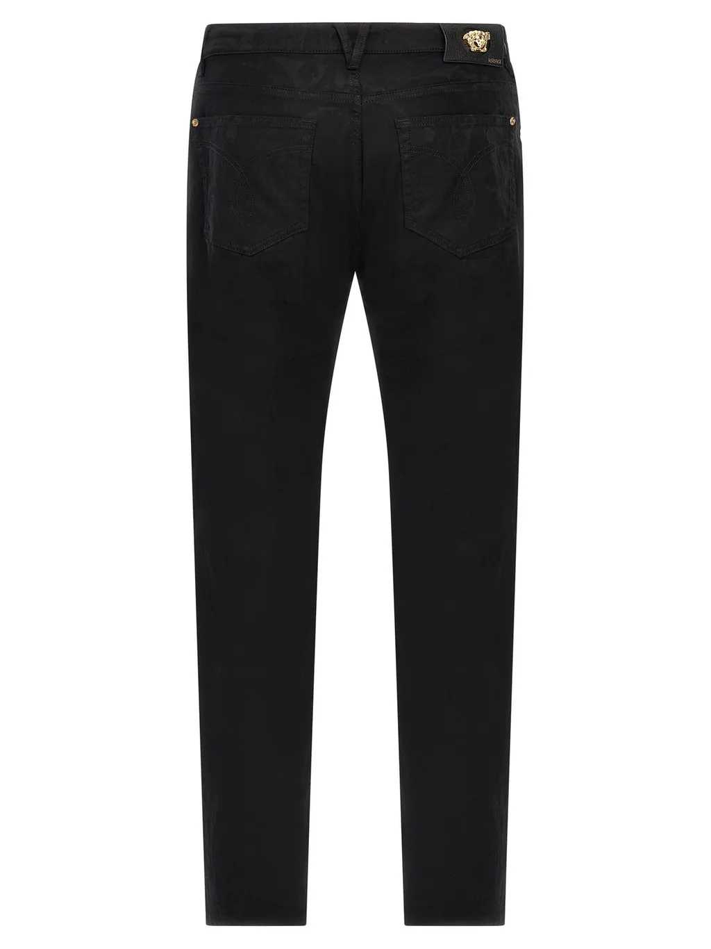 Medusa Button Jeans