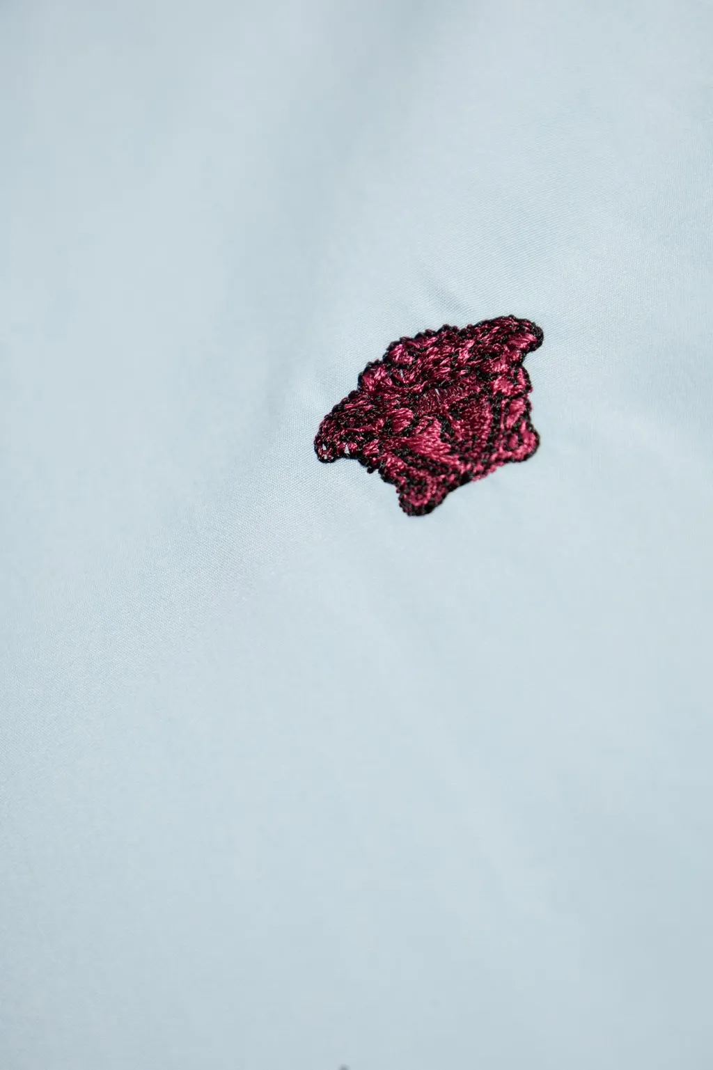 Medusa Head Embroidered Shirt