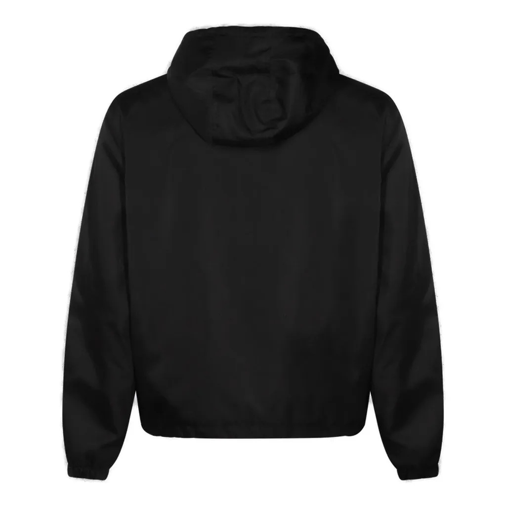 Logo Print Windbreaker Jacket