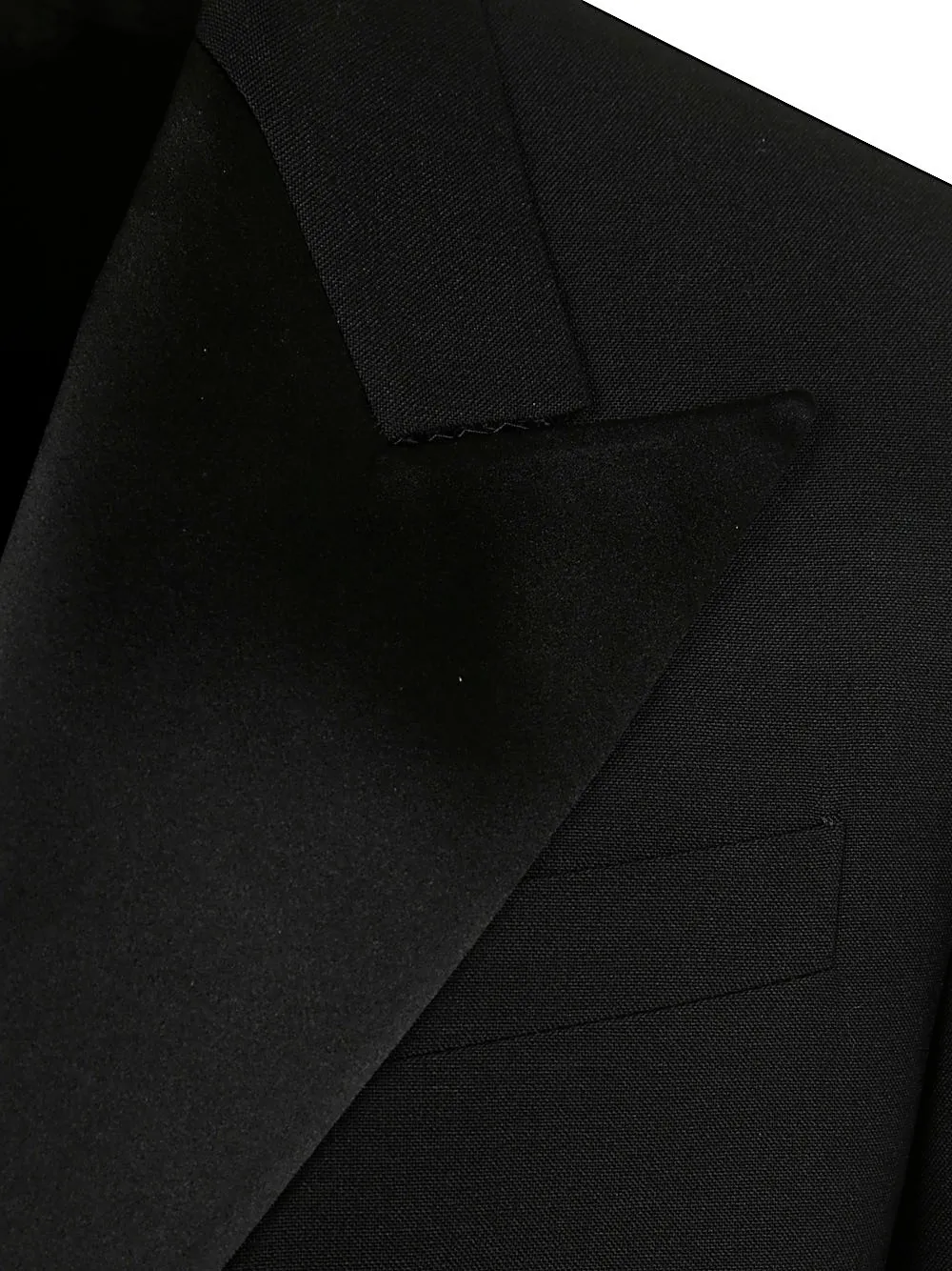 Double-Breasted Tuxedo Jacket